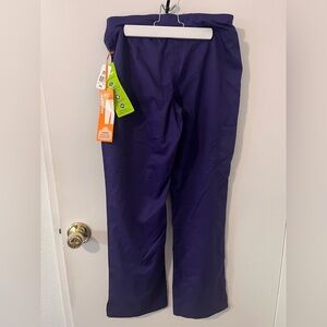 NWT Landau Scrubs Pants ProFlex Modern Fit Adjustable Purple Small Medium Large